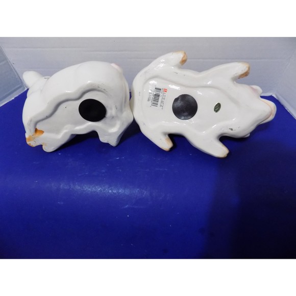 Set of Ceramic Pig Piggy Bank's Figurine Statue Country Farm Decor - Picture 7 of 7